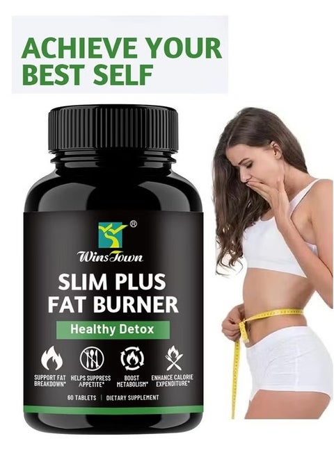 Metabolism Boosting Detox Tablets, Supports Health and Cleansing, 60 Tablets