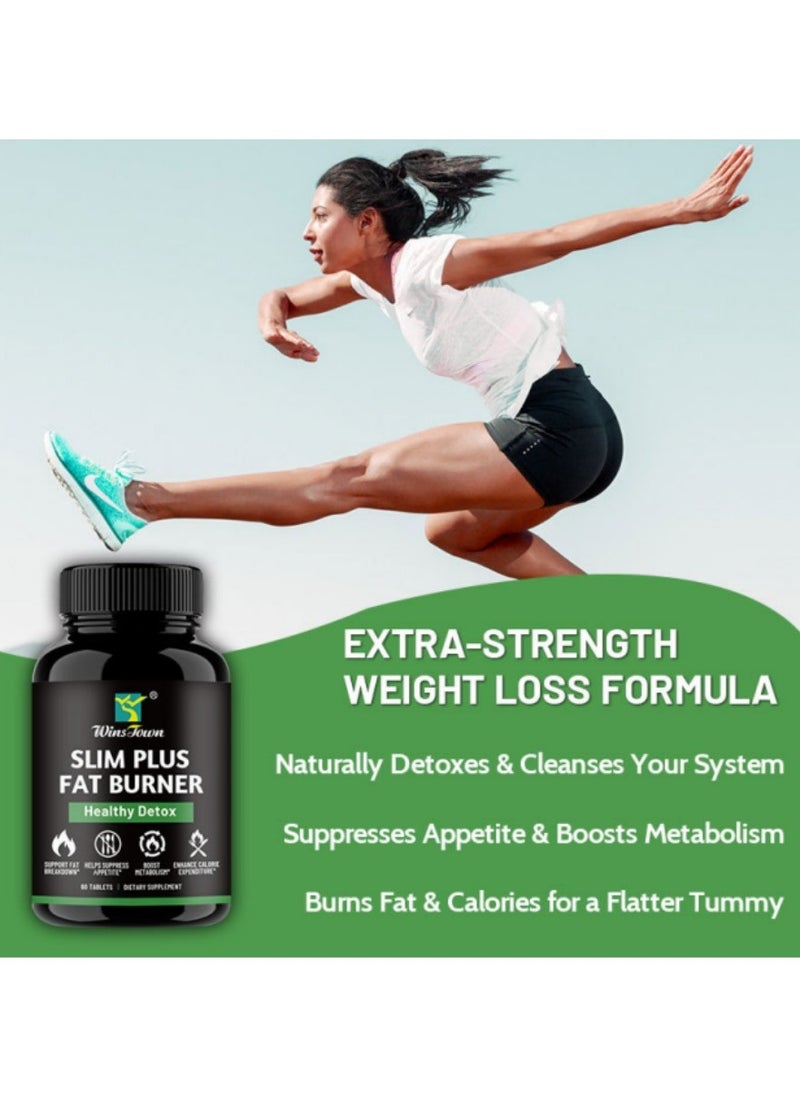 Metabolism Boosting Detox Tablets, Supports Health and Cleansing, 60 Tablets