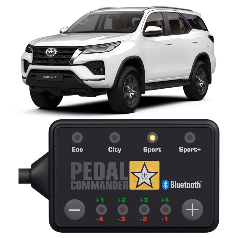PEDAL COMMANDER for Toyota Fortuner 2016 Throttle Response Controller Fits G G TRD Sportivo LUX GX VX 24L 27L 28L 30L 40L Gas Diesel Toyota Fortuner Accessories