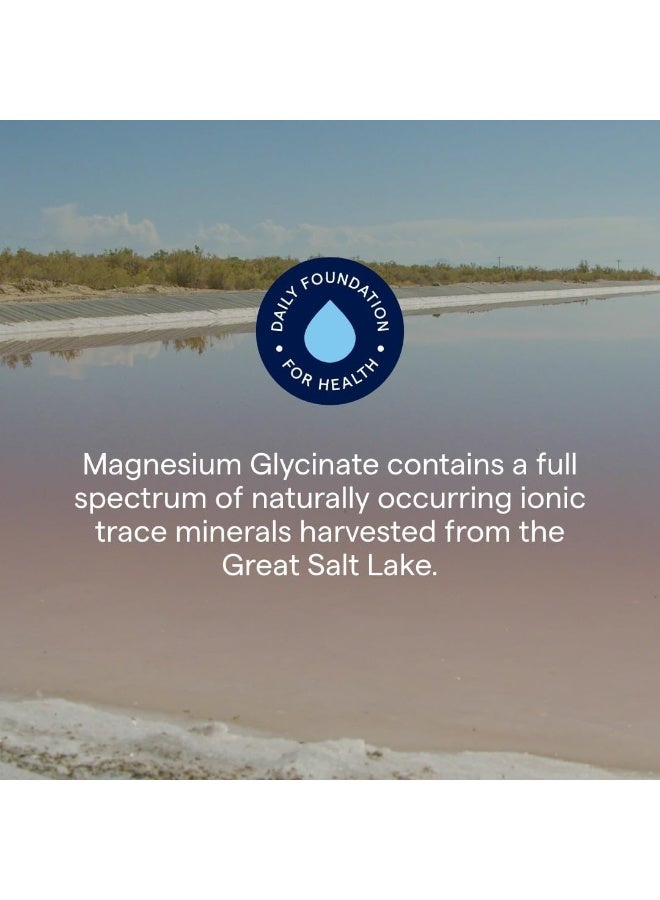 Trace Minerals مسحوق جليسينات المغنيسيوم 120 ملغ، عصير ليمون بالتوت المختلط 180 جرام - Image 2