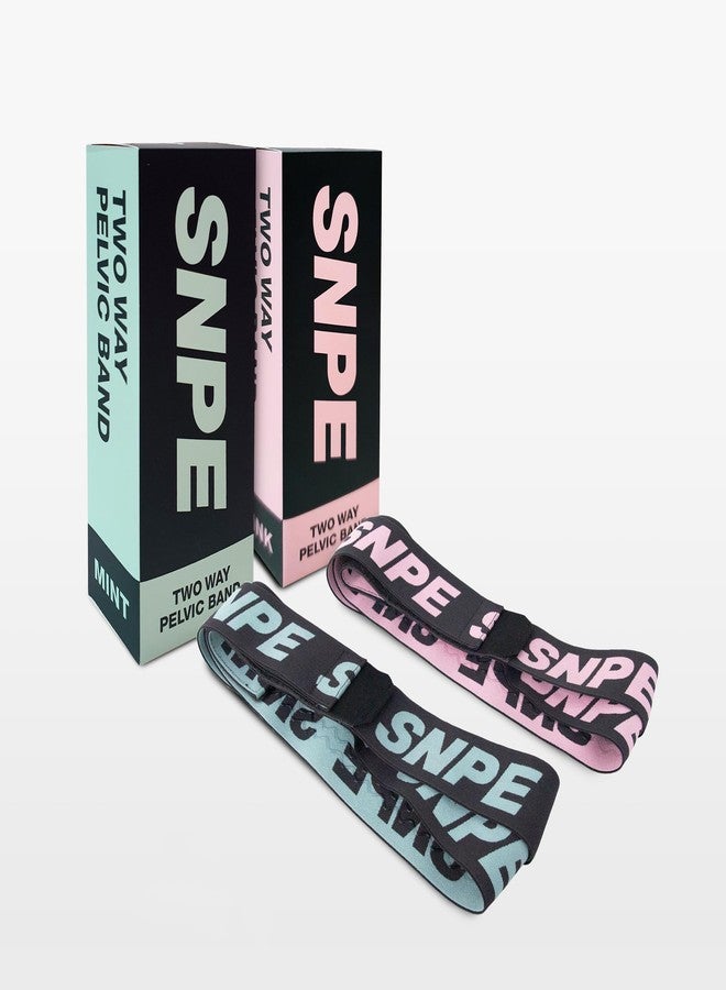 SNPE Dual Support ComfortFit SI Joint Belt : superior stability and targeted support for individuals with SI joint issues (Pink, Regular) - Image 1
