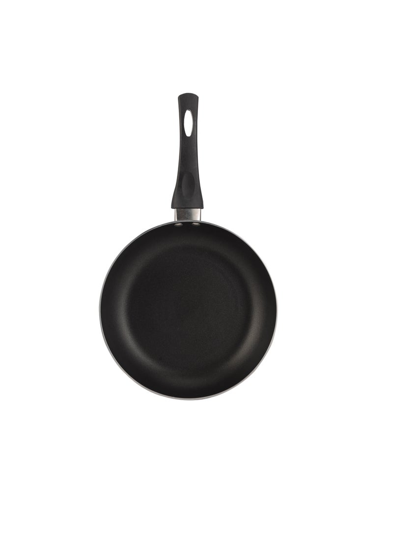 Royalford 22 CM Nonstick Frypan- RF12099| Strong Press Aluminum Body With Non-Stick Coating And Heat Resistant Bakelite Handle| Dot Induction Bottom, Compatible With Hot Plate, Halogen Multicolor - Image 2