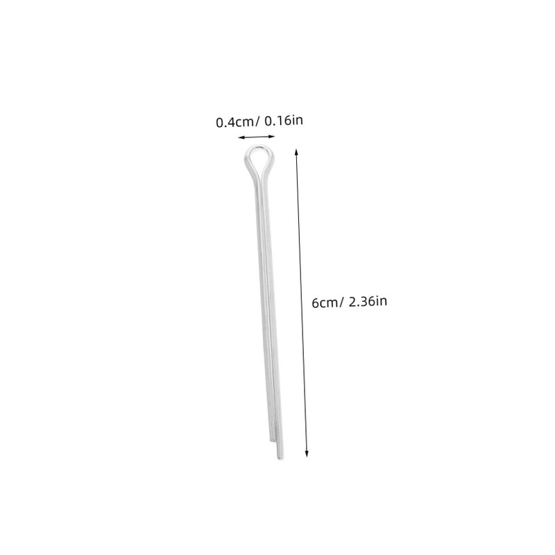 Heavy Duty Stainless Steel Hitch Pin Clip Kit for Trailer Mower and Machinery Repair - Image 3