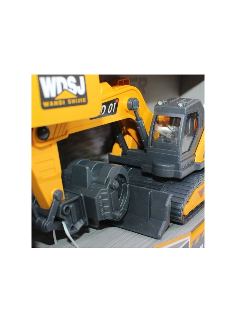 WDSJ Construction Team Inertia-Powered Toy Builder - Image 3
