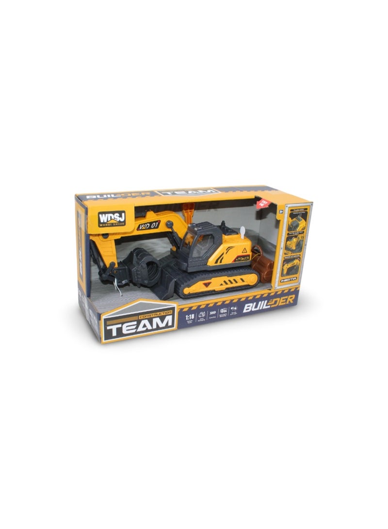 WDSJ Construction Team Inertia-Powered Toy Builder - Image 1