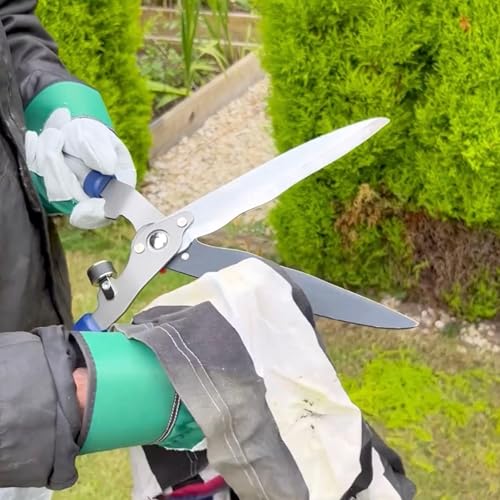 Spear  Jackson Spear & Jackson 8120RS Razorsharp Telescopic Shrub & Hedge Shears. Lightweight aluminium handles - Ideal for Trimming Borders, Boxwood and Bushes, Blue & Silver - Image 5