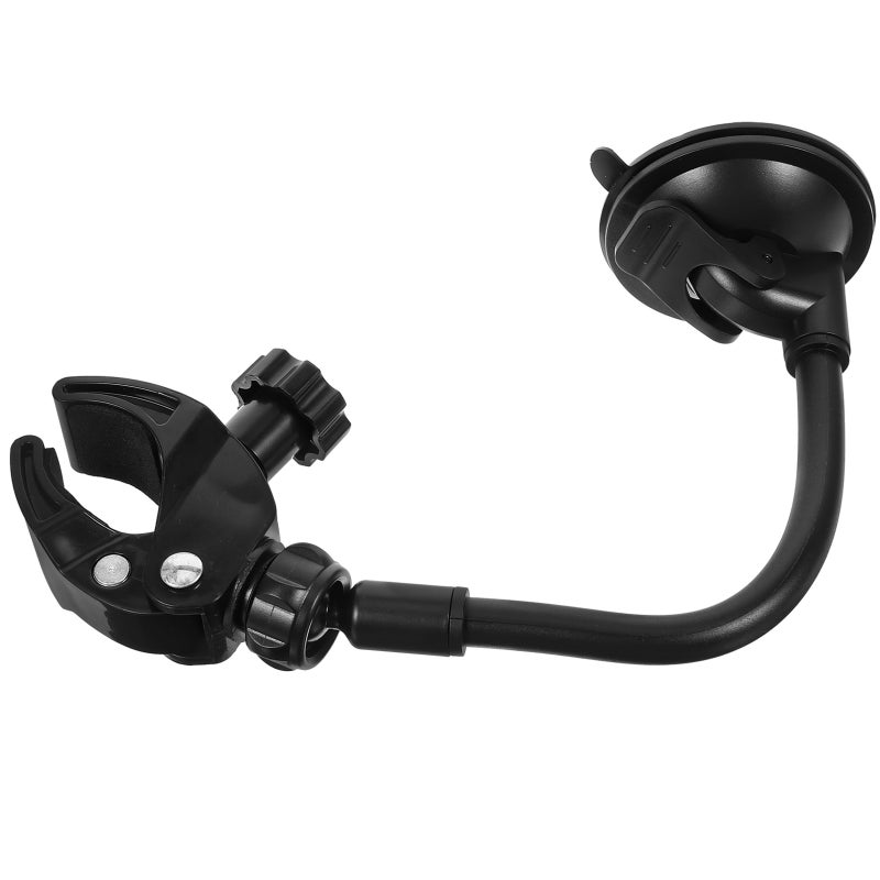 Hair Dryer Stand Hands Free Wall, Suction Cup Mount for Bathroom Storage - Image 1