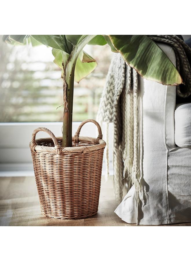 Zaboon Plant pot, rattan, 24 cm - Image 3