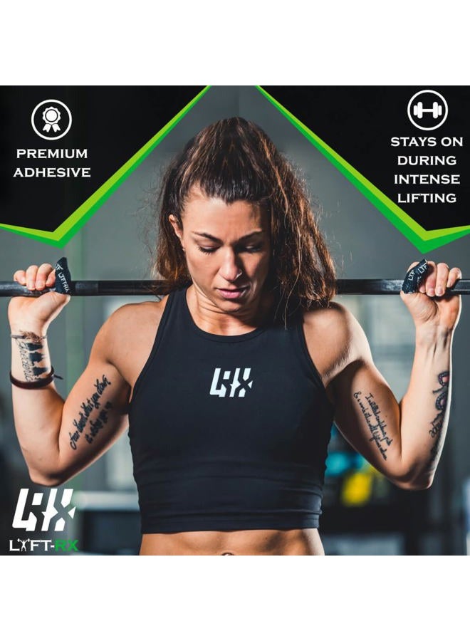 LYFT-RX Weightlifting Hook Grip Tape Premium Adhesive Stretch Athletic Tape Sticky, Stretchy, Easy Tear, Thumb Tape for Olympic Weight Lifting, WOD, Hookgrip, Fingers & Thumbs Wrap - Black, 3-PACK - Image 3