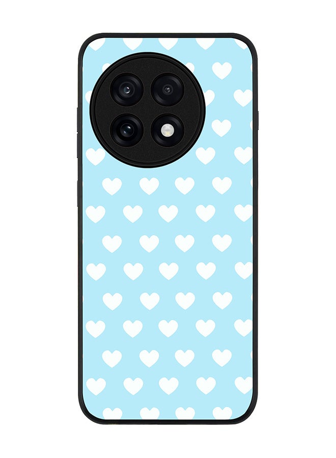Stylizedd For OnePlus 13R / Ace 5 Pro Case,Slim fit Camera Protection, Shockproof Thin Phone cover  - Baby Blue Hearts