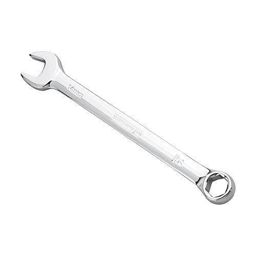 Steelman Pro 10-Piece Metric 6-Point Combination Wrench Set for Mechanics, Chrome Vanadium Alloy Steel, Angled Ends, Storage Rack Included - Image 2
