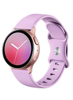 Generic Strap Silicone Band 20MM For Samsung Gear Sport/ Samung Watch 4/Watch 5 /Watch 5 Pro /S2 classic/active 2 40mm 44mm/Amazfit GTS 3/ GTS 4/4 Mini/Bip 3/Pro/GTS 2 mini/GTS 2e/Bip U/U Pro  - Image 2