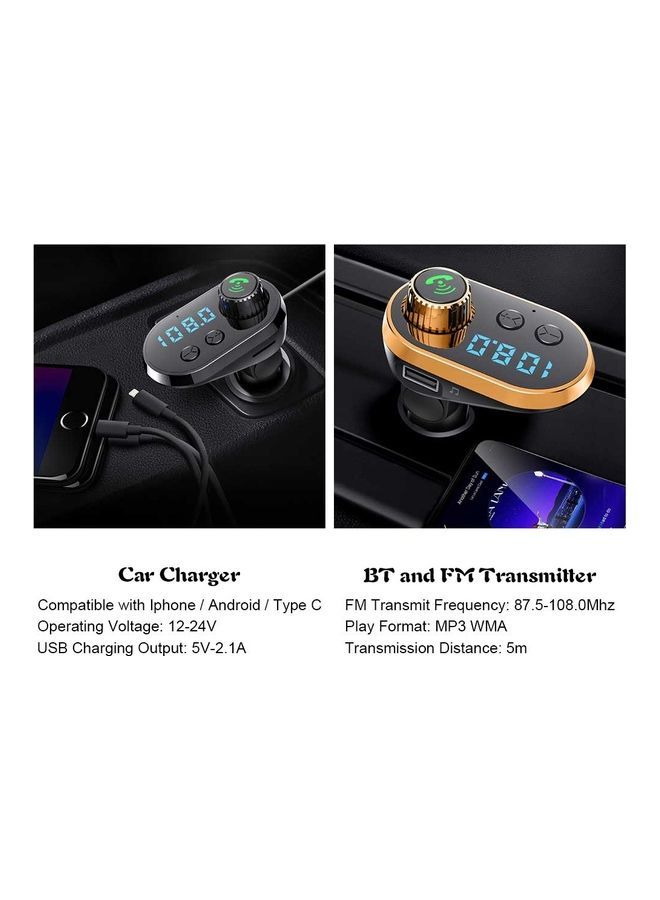 NIBEMINENT Multifunctional USB Cable Hands Free Call LED Displayer Port - Image 2