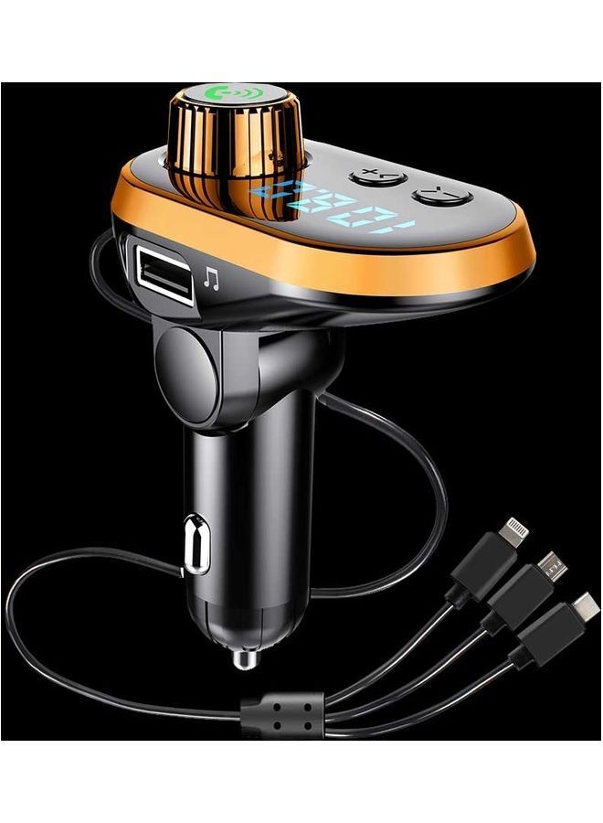 NIBEMINENT Multifunctional USB Cable Hands Free Call LED Displayer Port - Image 1