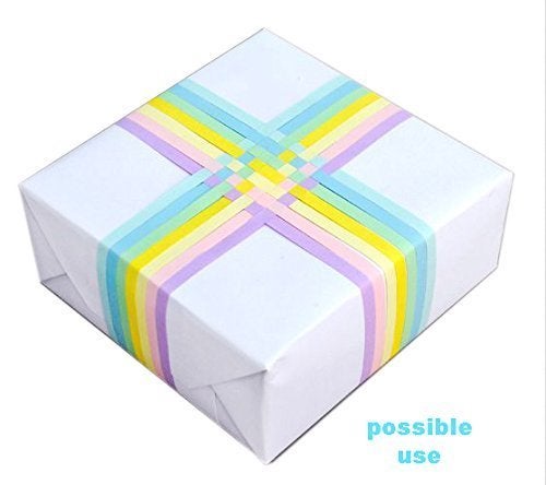 Q-YO 60 Yards (12x5yd) 3/8" Solid Popular Colors Satin Ribbon for Hair Bows, Dance, Floral Designs, Gift Wrapping, Sewing. - Image 4