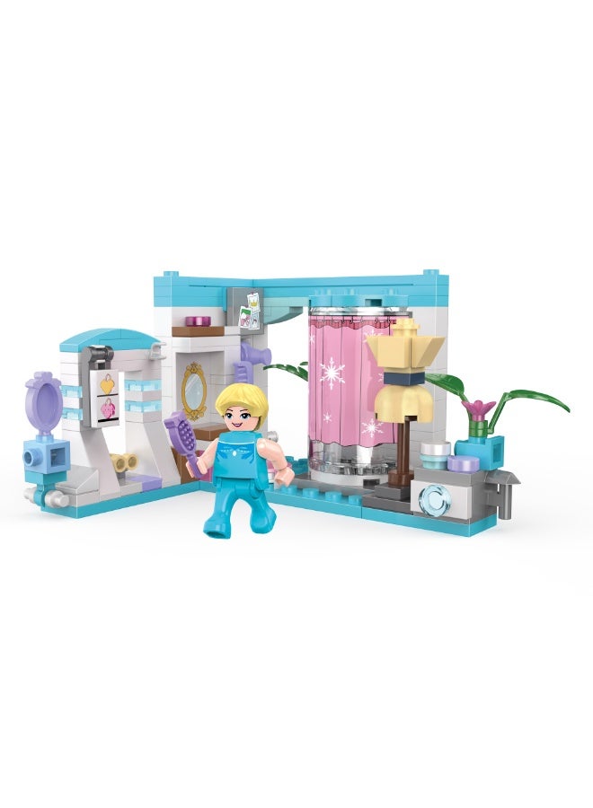 كوجو مجموعة بناء بيت الموضة – 4 في 1 للبنات | 648 قطعة - Image 2