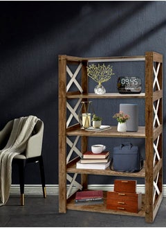 Modern Open Shelving Unit For Multi-purpose, Wooden Bookshelf, Mid Century Bookcase,  Storage Cabinet 27*120 CM