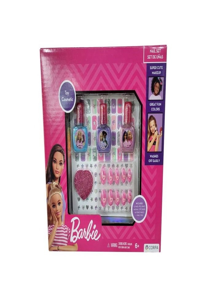 Barbie - باربي - مجموعة الأظافر م - Image 1