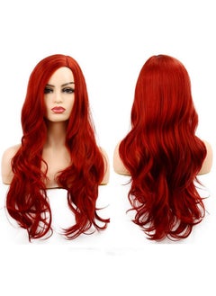 Long Curly Wavy Red Wigs For Women Side Part Natural Looking Cosplay Synthetic Fiber Wig Heat Resistant Replacement Wig - pzsku/ZB0867654F00E0724EF5EZ/45/_/1721024727/3aeb2e8b-6f73-451a-9e9a-697531418e0e