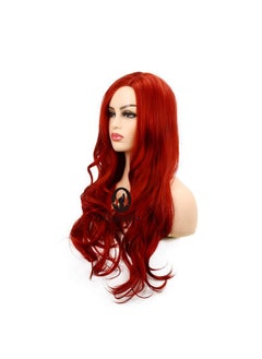 Long Curly Wavy Red Wigs For Women Side Part Natural Looking Cosplay Synthetic Fiber Wig Heat Resistant Replacement Wig - pzsku/ZB0867654F00E0724EF5EZ/45/_/1721024729/43dfc423-b9ed-4bb3-91d6-a94aae85752b