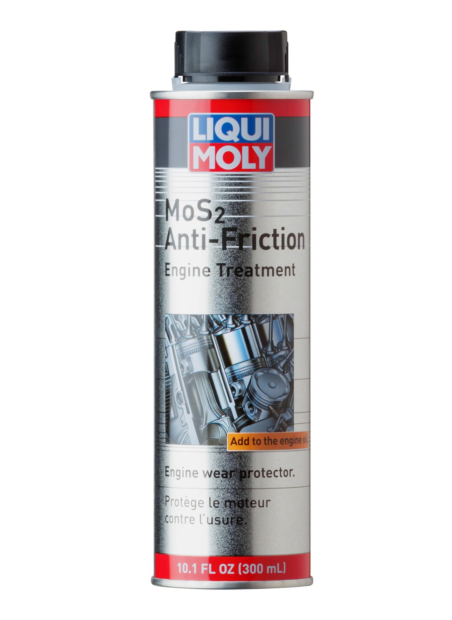 LIQUI MOLY Liqui Moly MoS2 Anti-Friction Engine Treatment | 300 ml | Oil additive | SKU: 2009  - Image 1