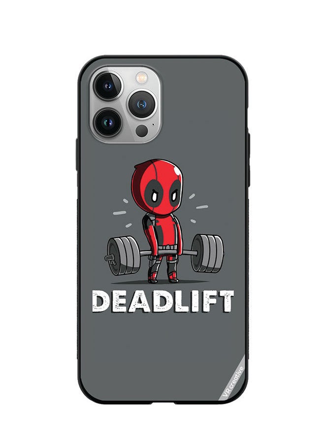 VR CREATIVE Protective Case Cover For Apple iPhone 11 Pro Deadlift Design Multicolour  - Image 1