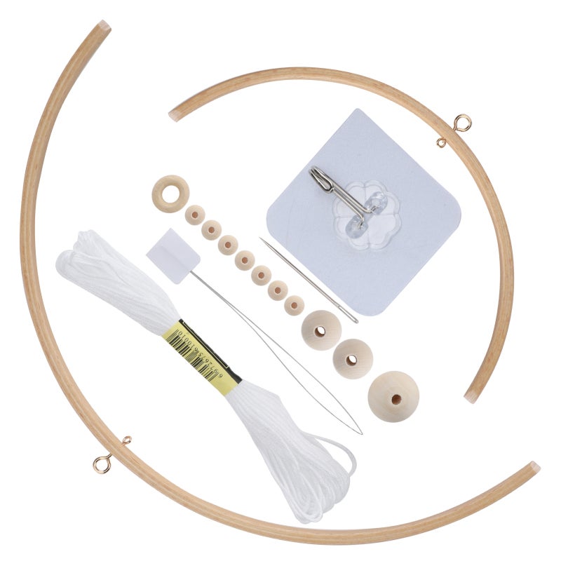 Diy Wind Chime Kit: Healthy Materials Eco-friendly Paint - Unique Color Design Baby Crib Mobile for Baby Bedroom, Family Activity, Baby Party Gift - Image 1