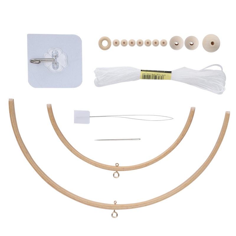 Diy Wind Chime Kit: Healthy Materials Eco-friendly Paint - Unique Color Design Baby Crib Mobile for Baby Bedroom, Family Activity, Baby Party Gift - Image 3