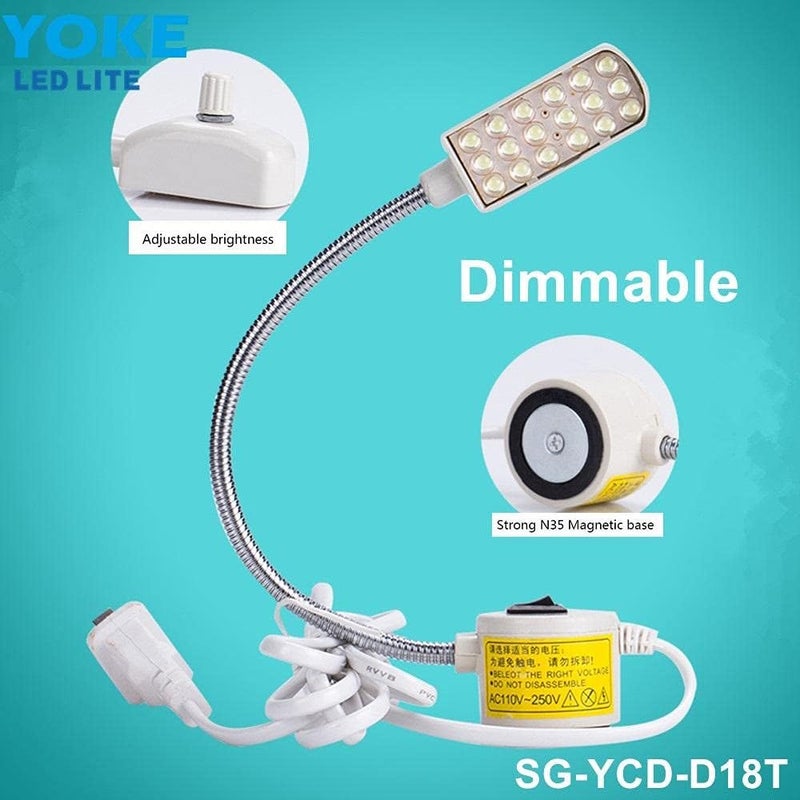 Generic Yoke Sewing Machine Light Lamp Led Y21A  - Image 3