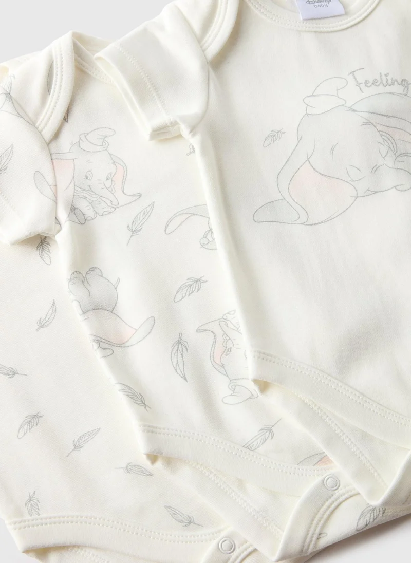 ماتلان Disney 3 Pack Dumbo Bodysuits