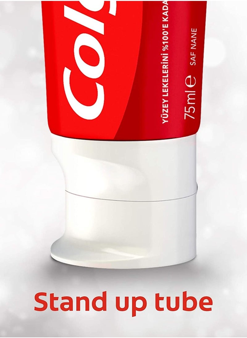 Colgate - Colgate Optic White Sparkling White Whitening Toothpaste 75 ml Pack of 2 - Image 1