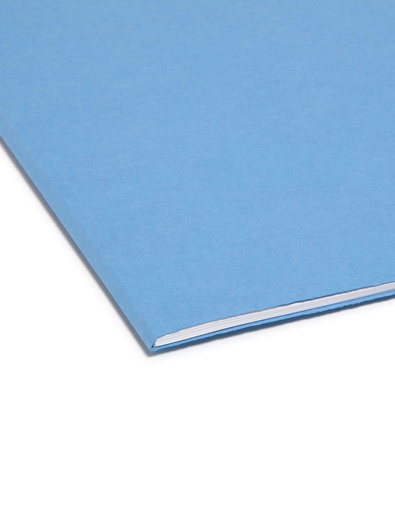 Smead Colored File Folder, 1/3-Cut Tab, Legal Size, Blue, 100 per Box (17043) - Image 5