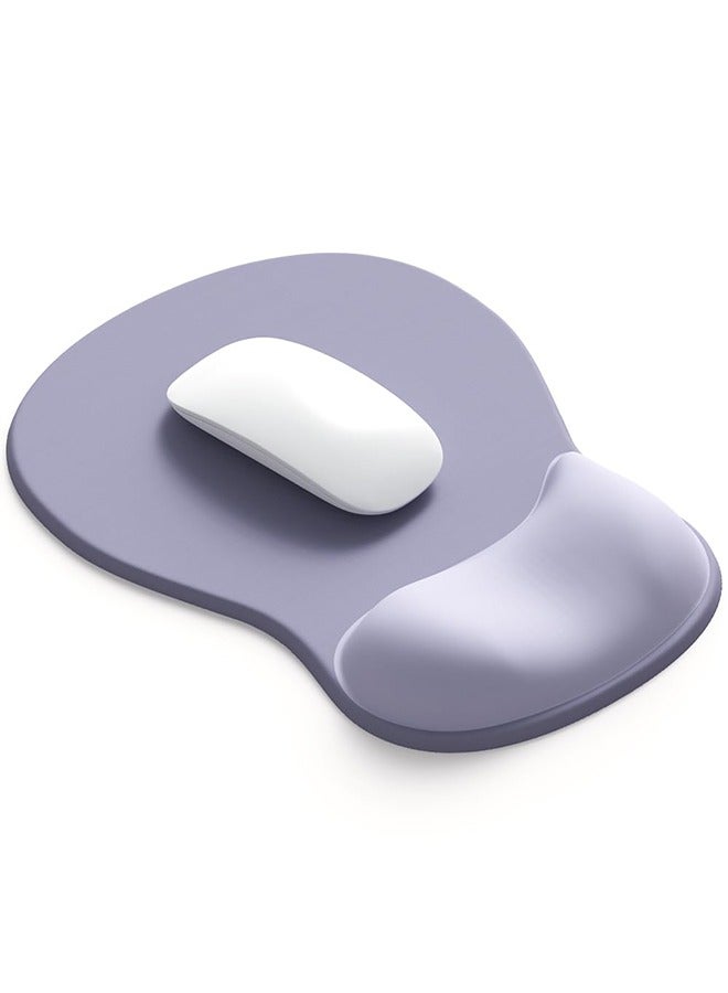 Small Gel Wrist Rest Mouse Pad Ergonomic Office Mousepad with Wrist Support-Non-Slip, Relieve Wrist Pain Desk Accessories Mat for Home&Game Decor Laptop Computer  - Image 1
