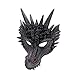 Himine Cosplay Mask Dragons Head Mask for Festival Party Halloween Black - Image 4