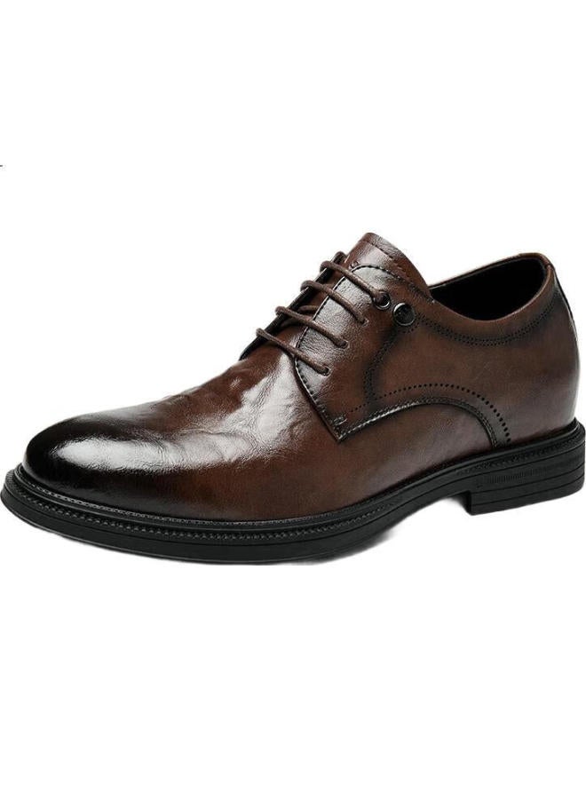 Hla Men'S Height Increasing Derby Shoes Brown Haapxm4Dao286 - Image 2