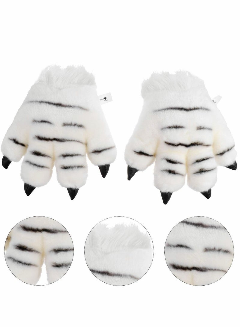 Animal Paw Glove, 2 Pcs Winter Warm Glove, Cosplay Animal Hand Paws Glove - Image 4