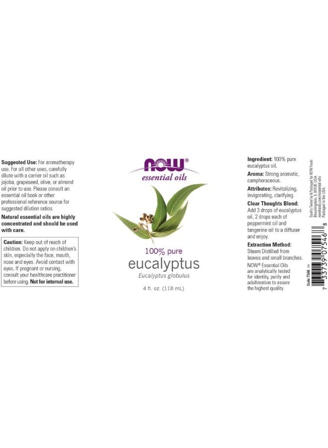 Now Solutions Essential Oils, Eucalyptus - Image 2