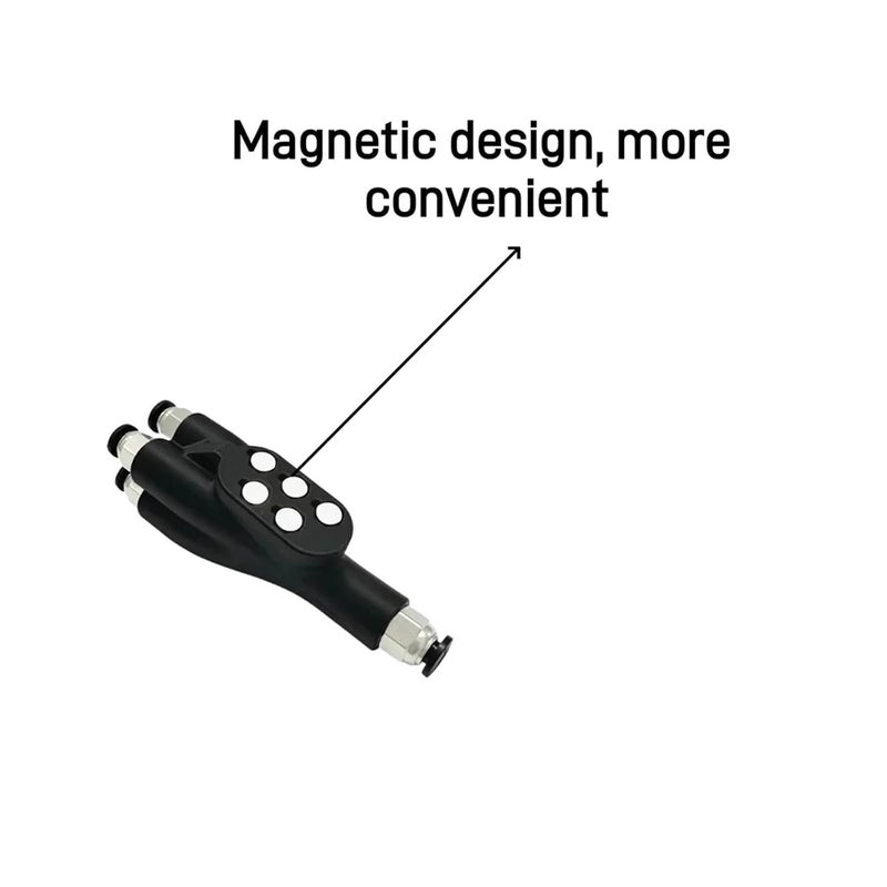 4 In 1 PTFE Adapter For 3D Printer AMS System Multi Material Feeding Hub Neutral Compatible - Image 4