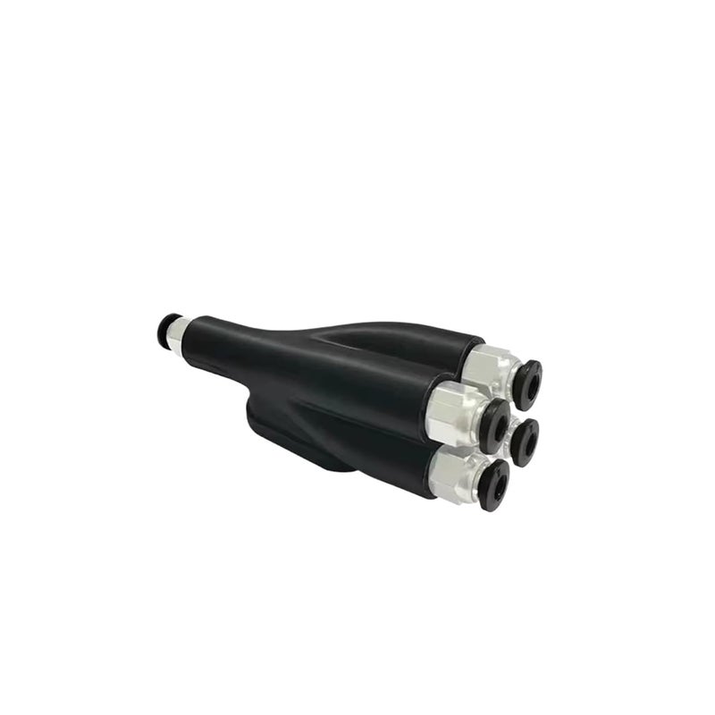 4 In 1 PTFE Adapter For 3D Printer AMS System Multi Material Feeding Hub Neutral Compatible - Image 2