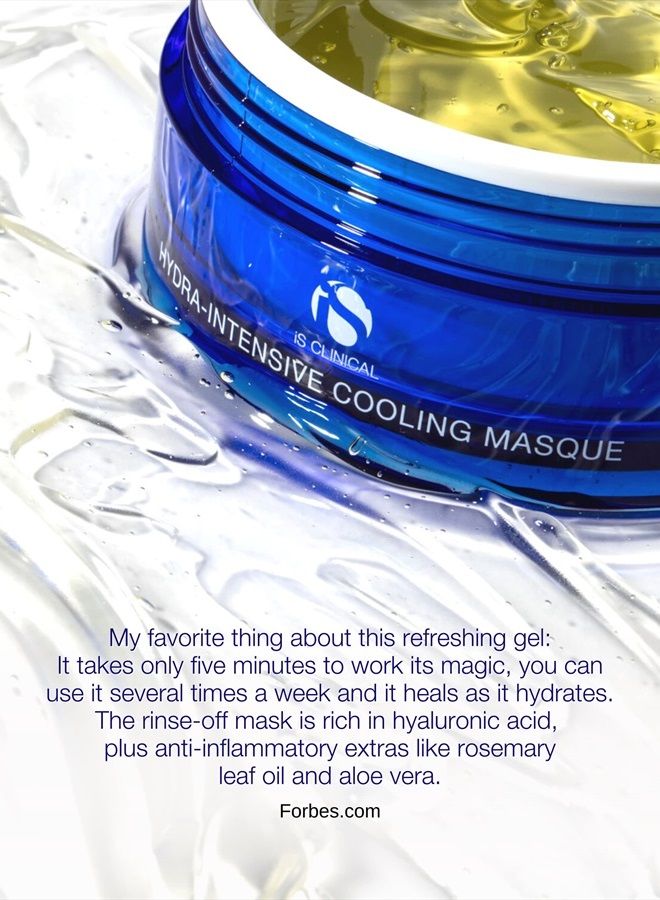 iS CLINICAL Hydra-Intensive Cooling Masque, Hydrating Face Mask, Aloe Vera Face Mask with Hyaluronic Acid - Image 5