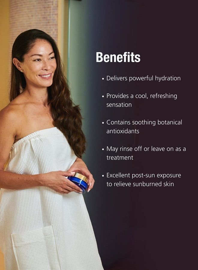 iS CLINICAL Hydra-Intensive Cooling Masque, Hydrating Face Mask, Aloe Vera Face Mask with Hyaluronic Acid - Image 4