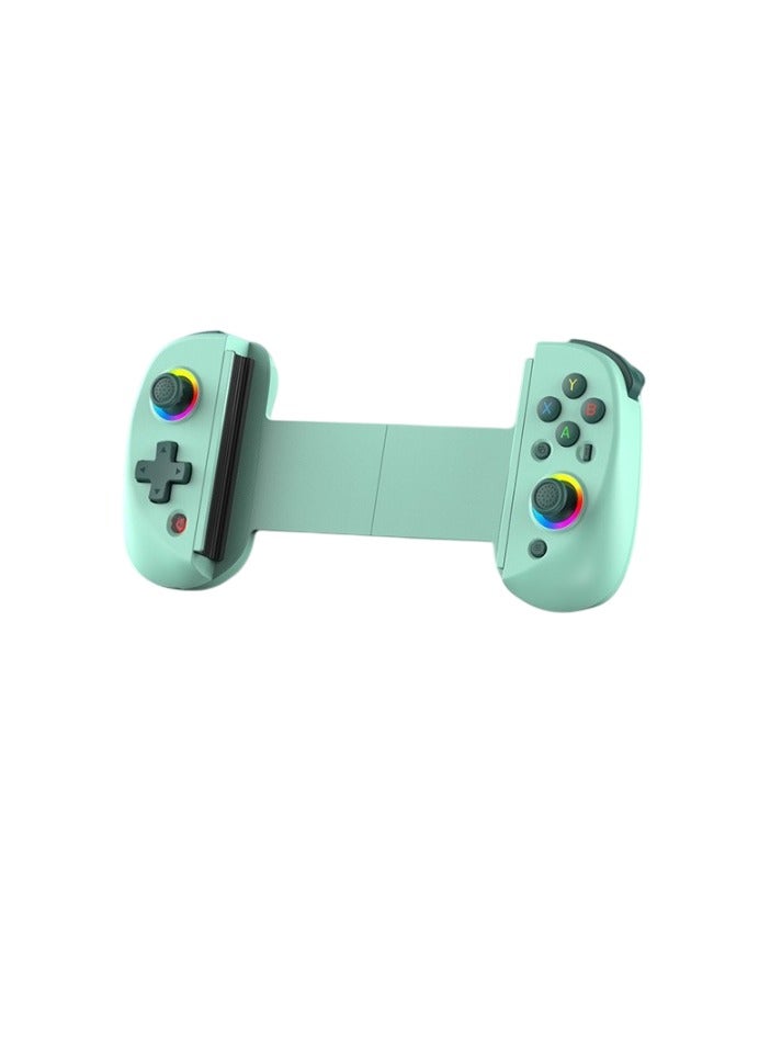 D8 Wireless Game Controller, Bluetooth Telescopic Wireless Gamepad, Lightweight And Portable Joystick With Vibration, Durable Gaming Controller With Dual Hall Effect, (1pc, Green)  - Image 1