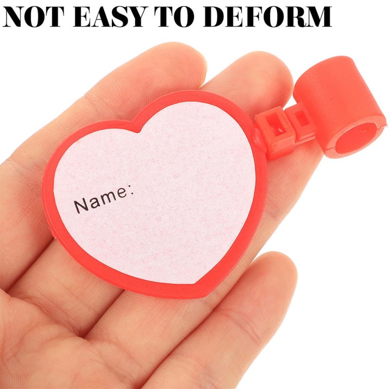 4 Pieces Stethoscope Name Tags Plastic Identification Cards With Clip For Nurses - Image 5