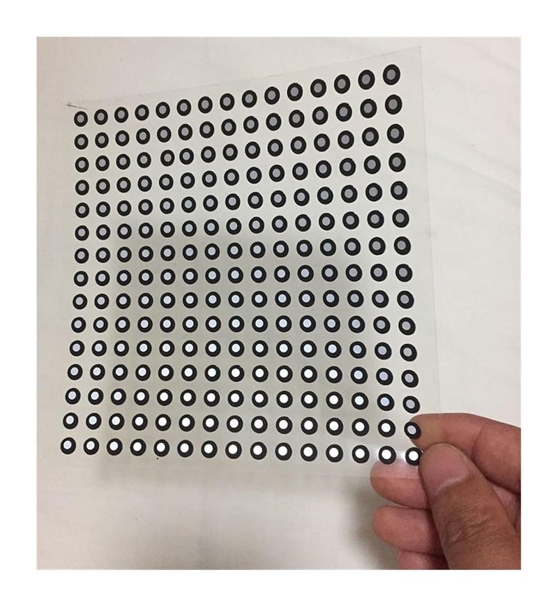 1000 Pcs Diffuse Reflection Markers Handheld 3D Scanner Marking Points 3D Scanner Positioning Targets for 3D Scanner and Optical Tracking Accurate Tracking Dots - Image 4