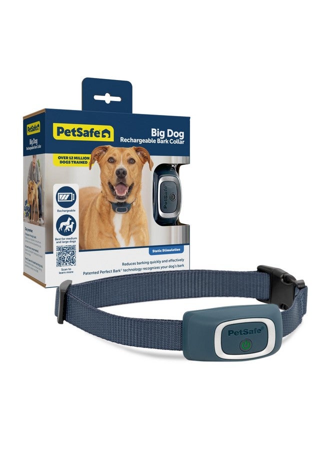 PetSafe Rechargeable Bark Collar, 15 Levels of Automatically Adjusting Static Correction - Rechargeable, Waterproof - Reduces Barking and Whining - for Small, Medium, and Large Dogs Over 8 lb - Image 1