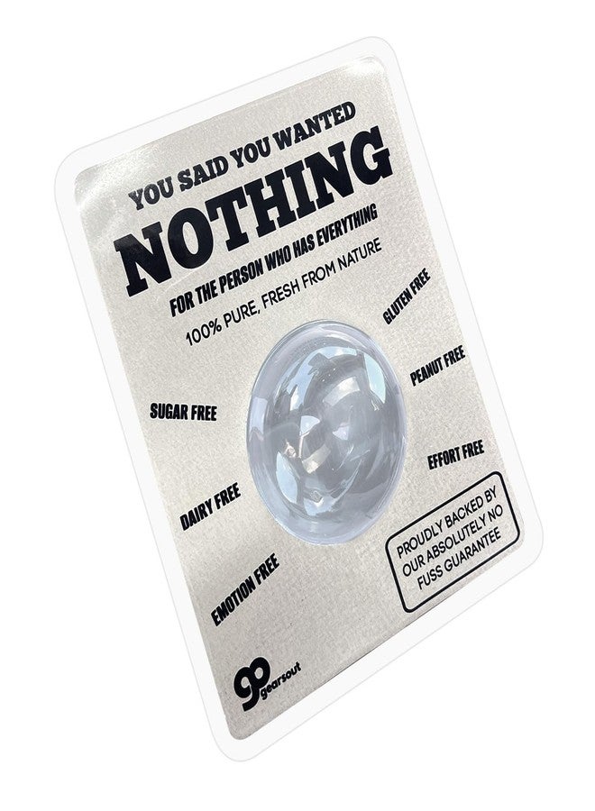 Gears Out Ultimate Gag Gift - The Gift of Nothing for the Person Who Has Everything - Perfect White Elephant, Secret Santa, Father's Day & Valentine's Day Prank for Boyfriend or Wife - Image 2