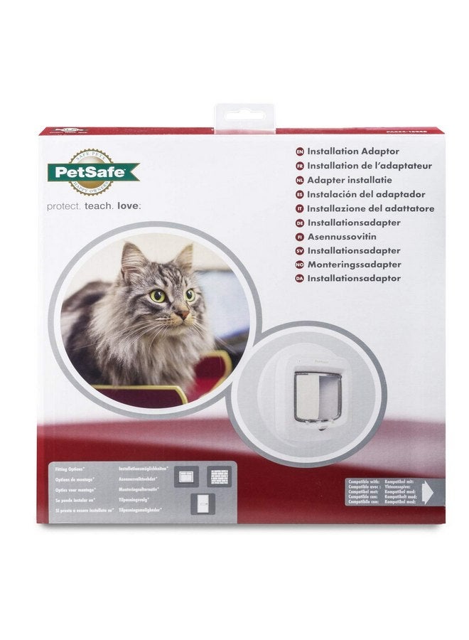 بيت سيف محول تركيب باب القطط المزود بشريحة إلكترونية من PetSafe، سهل التركيب في الأبواب والجدران الزجاجية أو المعدنية - Image 5