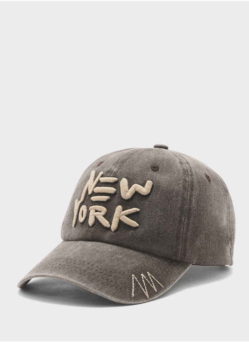 سفنتي فايف Casual Curve Peak Cap