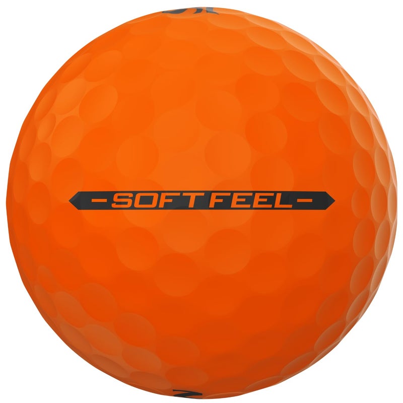 Srixon Soft Feel Golf Balls, Soft Feel 14, Brite Orange - Image 3