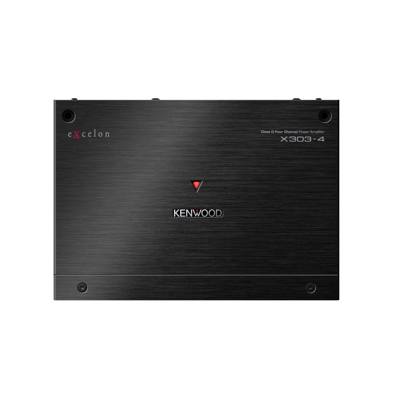 KENWOOD eXcelon X303-4 Class D 4-Channel Power Amplifier – High-Performance 600W Compact Amp with Adjustable Controls, Superior Sound Clarity, and Advanced Protection - Image 5